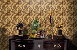 Обои FG057T49 фото в интерьере гостиной превью