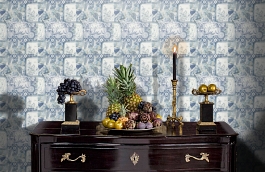 Обои FG080-H10 фото в интерьере гостиной превью