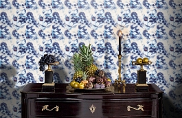 Обои FJ020205 фото в интерьере гостиной превью