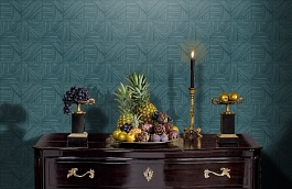 Обои JF2402 фото в интерьере гостиной превью