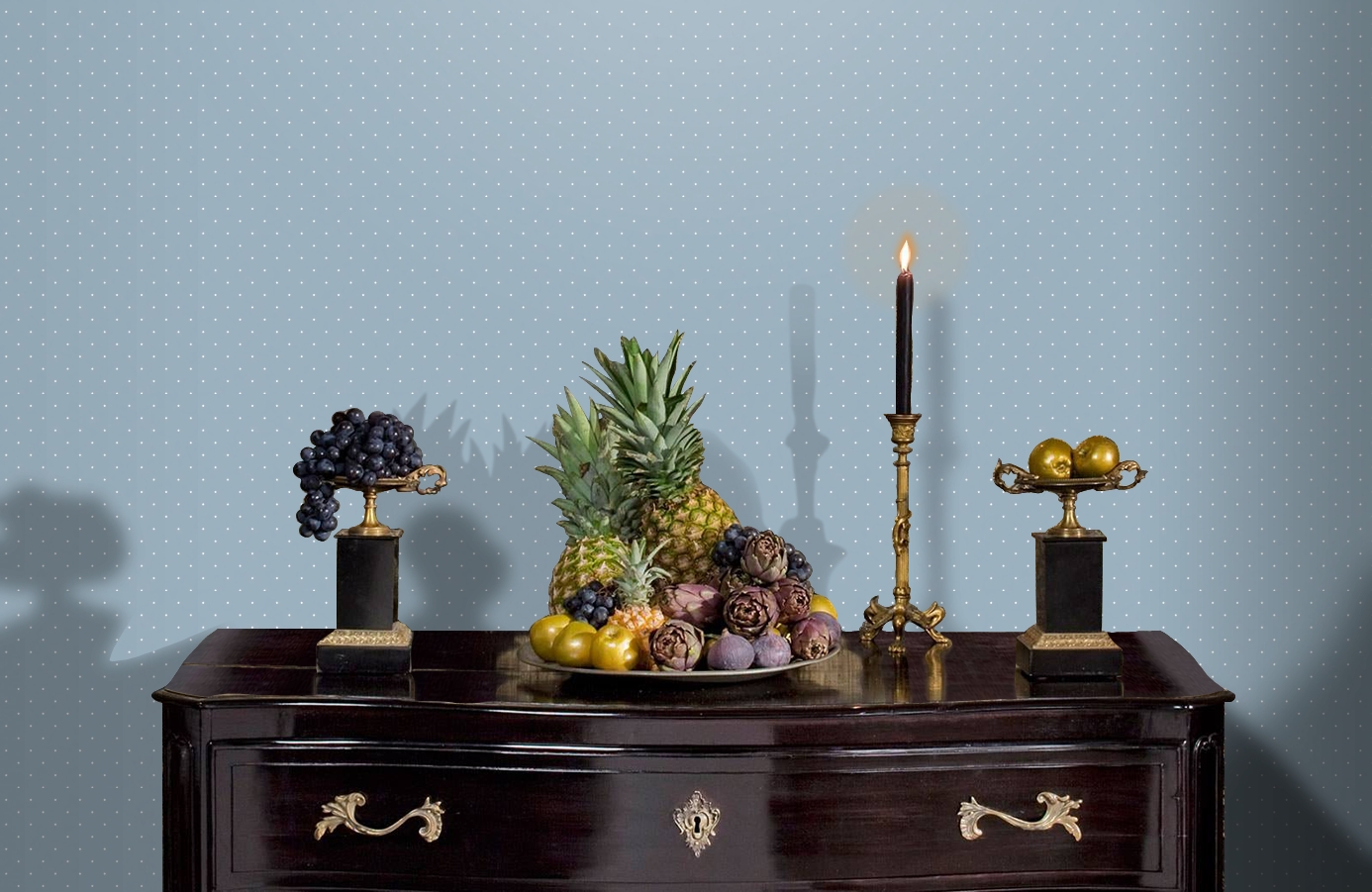 Обои JR1104 фото в интерьере гостиной