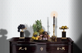 Обои LF 3203 фото в интерьере гостиной превью