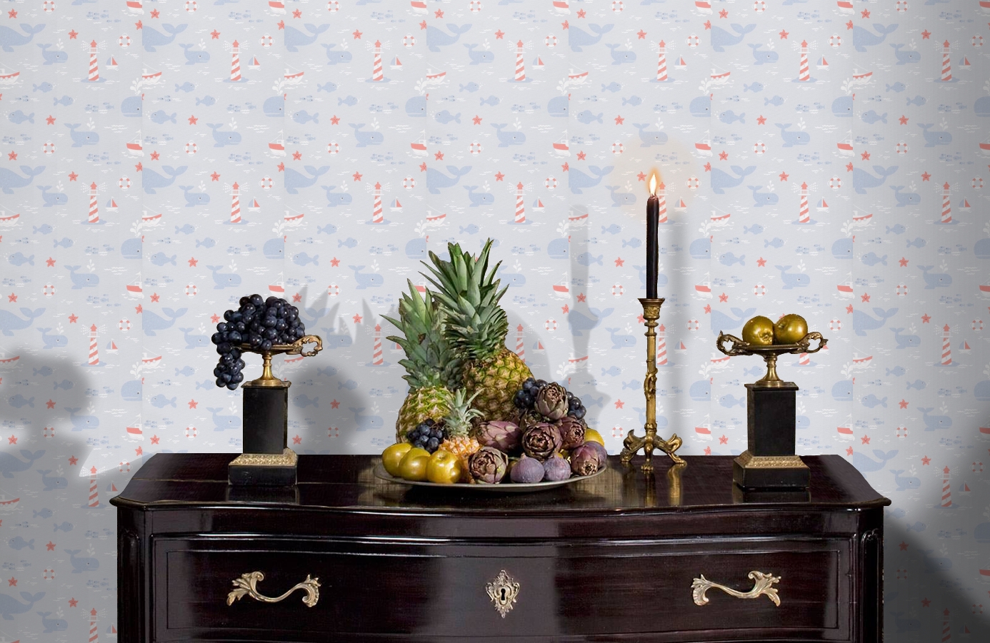 Обои LL3204 фото в интерьере гостиной