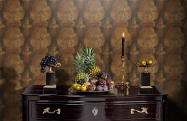 Обои ME81406 фото в интерьере гостиной превью