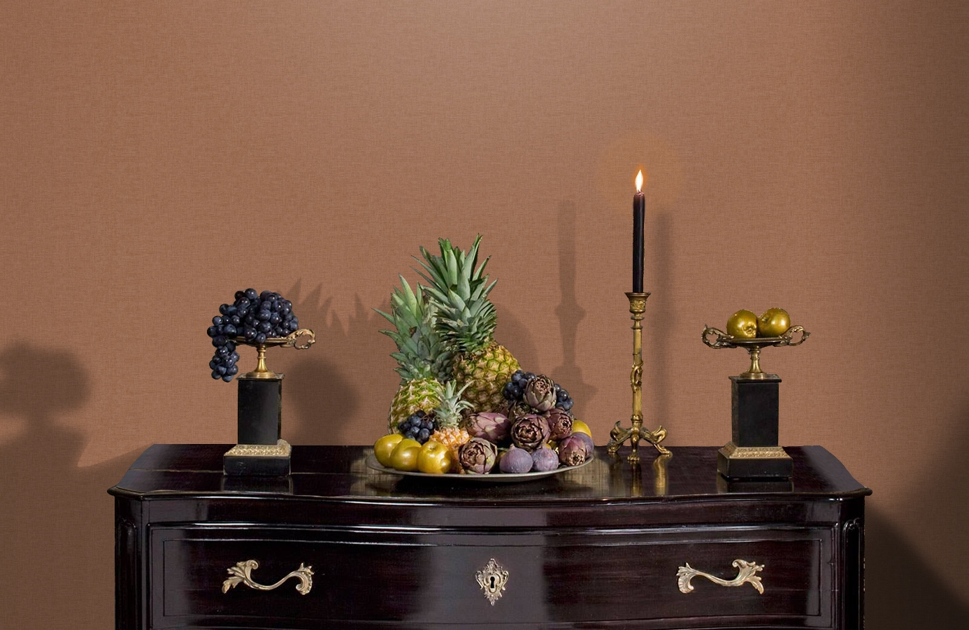 Обои MR71300 фото в интерьере гостиной