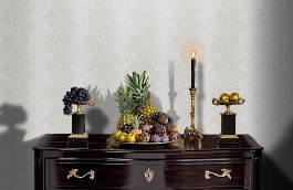 Обои NG2003 фото в интерьере гостиной превью