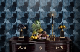 Обои VP3202 фото в интерьере гостиной превью