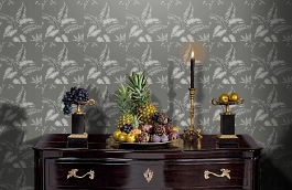 Обои 31847 фото в интерьере гостиной превью