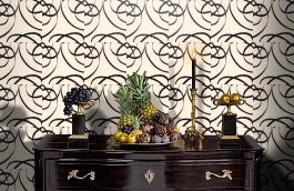 Обои 55302 фото в интерьере гостиной превью