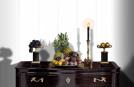 Обои 55318 фото в интерьере гостиной превью