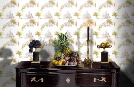 Обои 55341 фото в интерьере гостиной превью