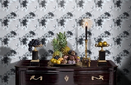 Обои 55343 фото в интерьере гостиной превью