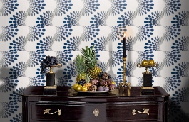 Обои 56702 фото в интерьере гостиной превью