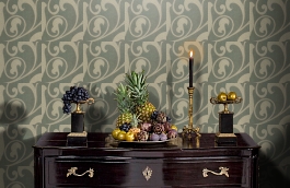 Обои 56807 фото в интерьере гостиной превью