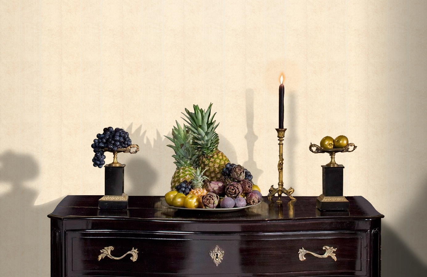 Обои 56846 фото в интерьере гостиной