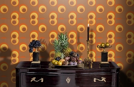 Обои 57235 фото в интерьере гостиной превью