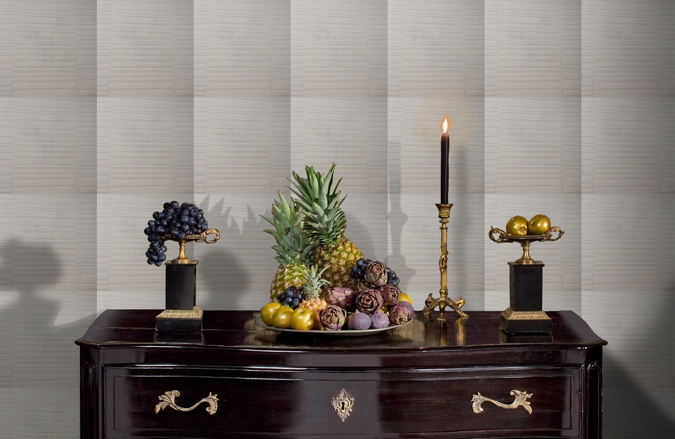 Обои 9423 фото в интерьере гостиной