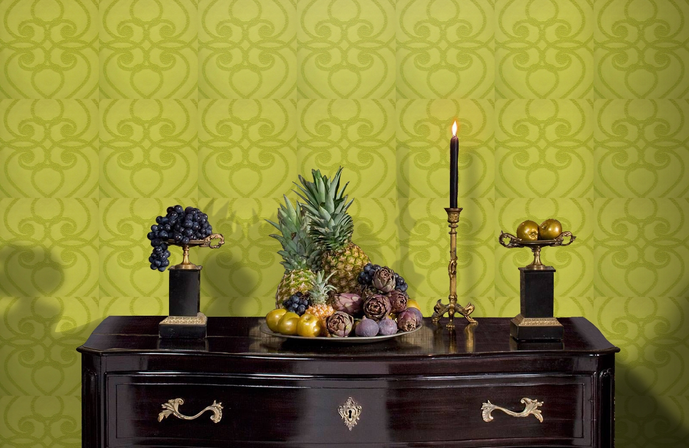 Обои 9429 фото в интерьере гостиной