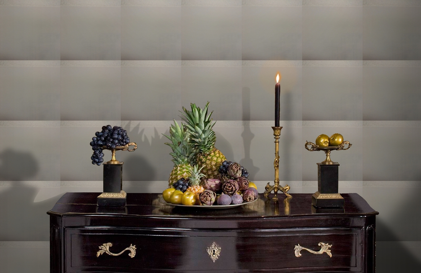 Обои 9869 фото в интерьере гостиной