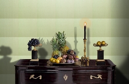 Обои 075624 фото в интерьере гостиной превью