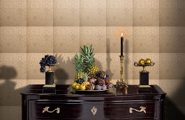 Обои 075891 фото в интерьере гостиной превью