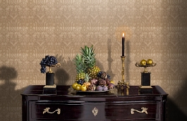 Обои 075952 фото в интерьере гостиной превью