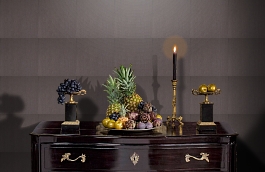 Обои 077161 фото в интерьере гостиной превью