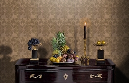 Обои 225010 фото в интерьере гостиной превью