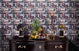 Обои 245912 фото в интерьере гостиной превью