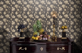 Обои 610215 фото в интерьере гостиной превью