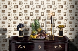 Обои 855104 фото в интерьере гостиной превью