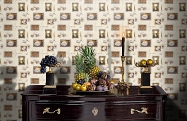 Обои 855111 фото в интерьере гостиной превью