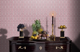 Обои 1961-6 фото в интерьере гостиной превью