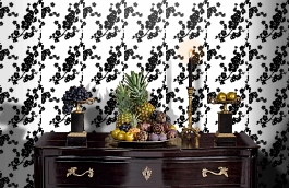 Обои 1966-1 фото в интерьере гостиной превью