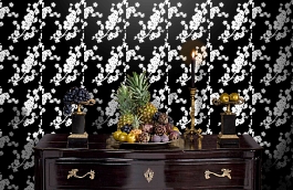 Обои 1966-2 фото в интерьере гостиной превью