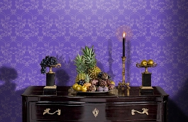 Обои 1969-6 фото в интерьере гостиной превью