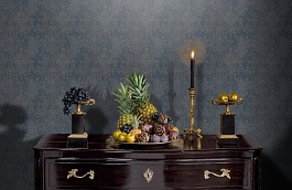 Обои 2030-13 фото в интерьере гостиной превью