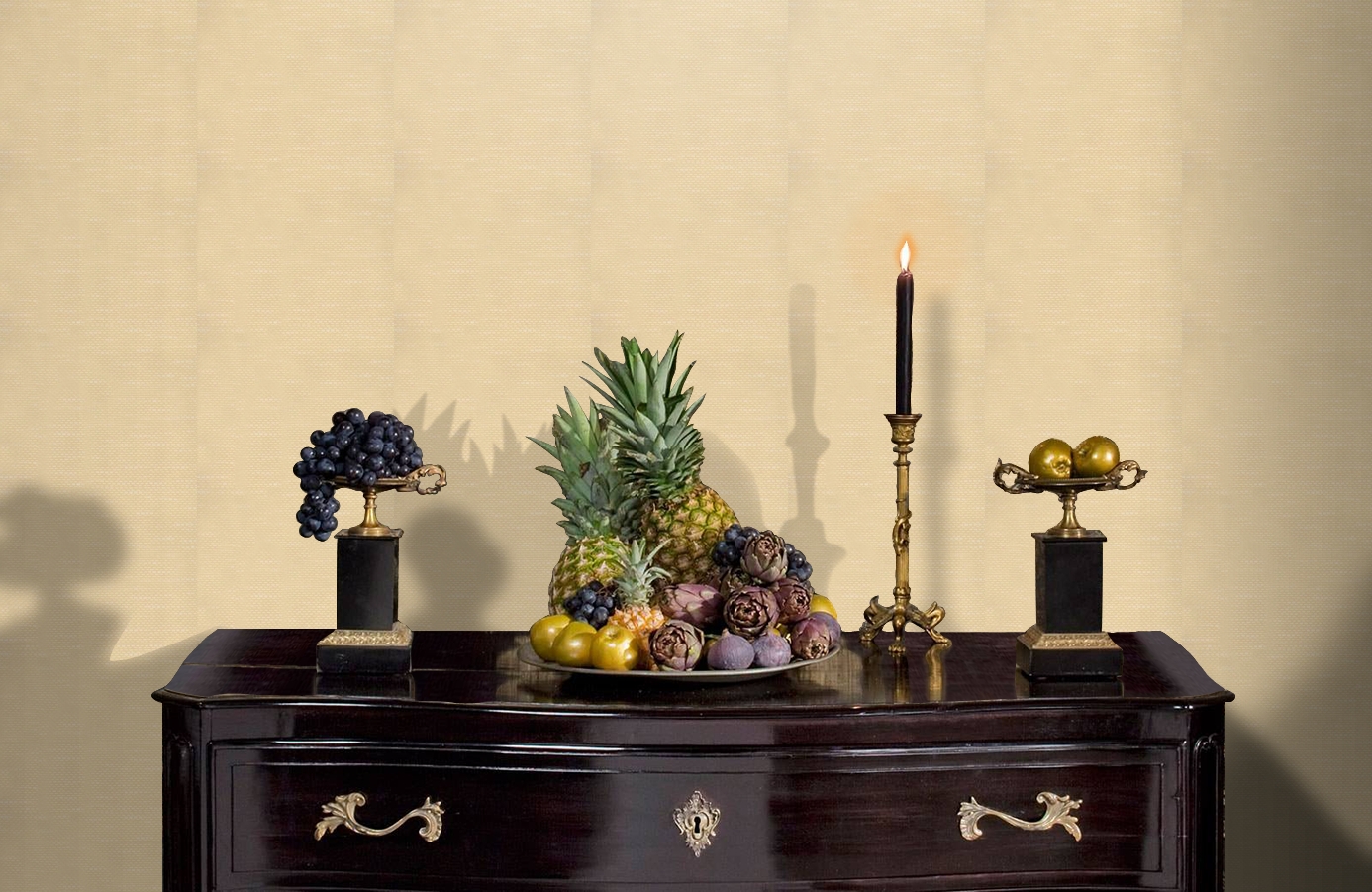 Обои 4830-4 фото в интерьере гостиной