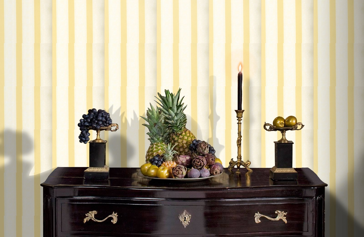 Обои 4831-4 фото в интерьере гостиной