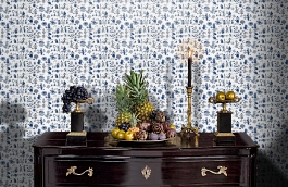 Обои 4913-1 фото в интерьере гостиной превью