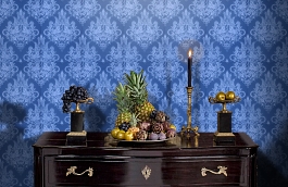 Обои 5144-2 фото в интерьере гостиной превью