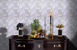 Обои 5146-3 фото в интерьере гостиной превью