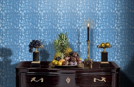 Обои 5164-4 фото в интерьере гостиной превью