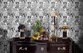 Обои 5220-2 фото в интерьере гостиной превью