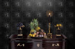 Обои 5248-5 фото в интерьере гостиной превью