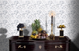 Обои 5259-1 фото в интерьере гостиной превью