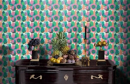 Обои 5262-2 фото в интерьере гостиной превью