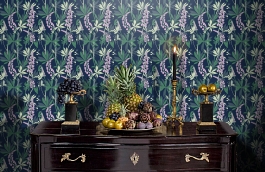 Обои 5265-1 фото в интерьере гостиной превью