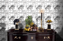 Обои 5268-2 фото в интерьере гостиной превью