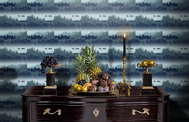 Обои 5276-3 фото в интерьере гостиной превью